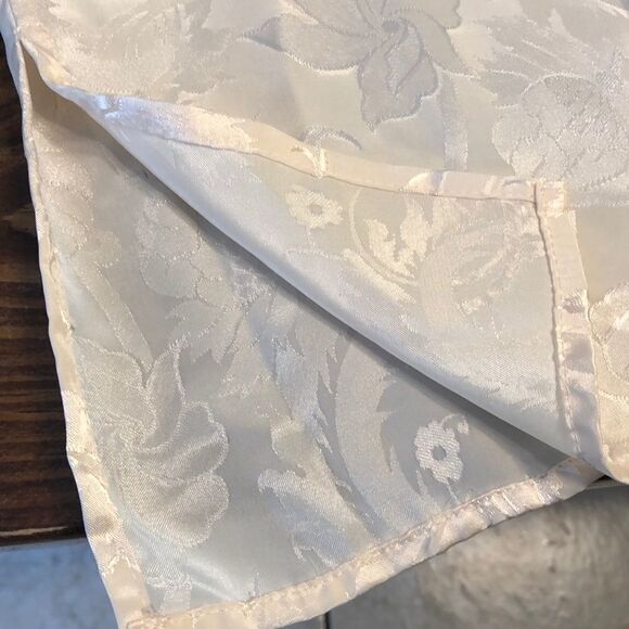 Victoria’s Secret Ivory Satin Sleep Shirt - Picture 5 of 6